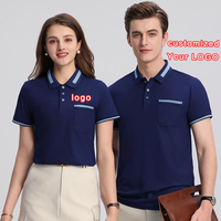 Vente en gros de vêtements de travail personnalisés polos pour femmes et hommes avec logo brodé uniforme de bar de restaurant de golf vierge
