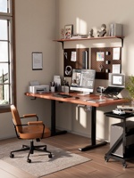 Table élévatrice électrique intelligente motorisée assise et debout cadre haut et bas moteur unique double colonne bureau réglable