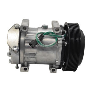 <span class=keywords><strong>Compresseur</strong></span> 8PK de haute qualité pour montage direct, série 709 - 24V SD5H14 SD5H16 SD7H15 SD7H13, <span class=keywords><strong>sortie</strong></span> latérale étendue 7580 pour Sanden - Product Image 3