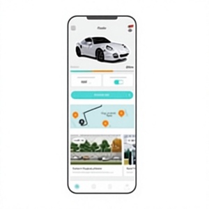 Application de recharge pour véhicules électriques : trouver des stations, planifier la recharge, payer en ligne et consulter l'historique des recharges. - Product Image 1