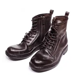 Herren Stiefeletten Kleid Stiefel Echtes Leder Upper Top Toe Schnür mode Freizeit schuhe Mann für den Großhandel