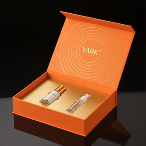 Boîte en papier pliable écologique avec fermeture magnétique améliorée, boîte cadeau magnétique personnalisée imprimée pour écharpe, soie, bougie - Product Image 4