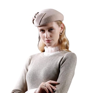 <span class=keywords><strong>Nd010</strong></span> handmade len hat cừu len Fedora Mũ phụ nữ ngày Mũ cloche Fedora khăn xếp mũ - Product Image 1