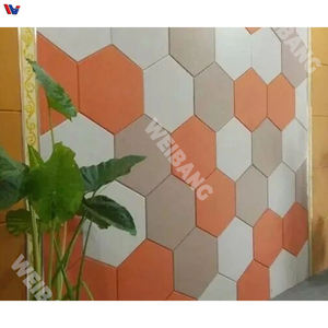 Absorbedor de Sonido de Fibra de Poliéster Moderno Resistente a Impactos con Diseño Gráfico para el Salón de Actividades del Instituto Internacional de Singapur - Product Image 5