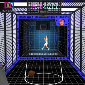 Juego deportivo Arcade interactivo, simulador de juego de disparo de baloncesto, novedad