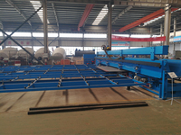 Machine de soudage longitudinal pour plaques, soudeuse automatique pour soudage bout à bout SAW MIG TIG de réservoirs et cylindres