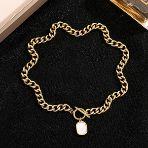 Collar Unisex <span class=keywords><strong>de</strong></span> Acero Inoxidable con Colgante Cúbico <span class=keywords><strong>de</strong></span> Moda, Gargantilla y <span class=keywords><strong>Collares</strong></span> <span class=keywords><strong>Indios</strong></span> con Envío Gratis - Product Image 4
