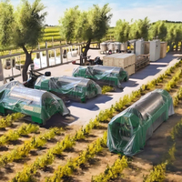 Nouvelle Machine Automatique d'Extraction d'Huile d'Olive Extra Vierge 8T/H, Centrifugeuse Décanter Triphasée, Moteur, Roulement pour Matières Premières Végétales