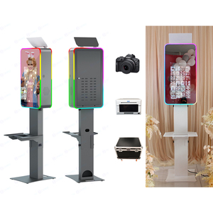 Ma Thuật gương Photo Booth máy tự phục vụ in hộp DSLR Máy Ảnh Selfie gương photobooth kiosk với màn hình cảm ứng LCD/Flash - Product Image 1