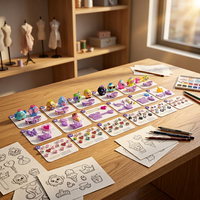 Petite boîte surprise d'angle, machine à capsules Gashapon, jouet en capsule, kit de bijoux DIY, jouet de beauté, kit de nail art pour filles, cadeau promotionnel pour enfants