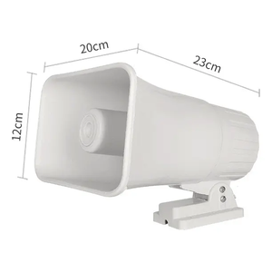 Sirène électronique 12V d'alarme pour véhicule, klaxon d'avertissement avec son puissant pour camion, bateau, sécurité et usage industriel - Product Image 2