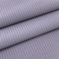 Design personnalisé tissu extensible en nylon blanc à carreaux élasthanne respirant et résistant à l'abrasion teint en tricot pour leggings de yoga