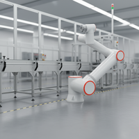 Robot collaboratif 6 axes FR10 - Mini et léger, utilisation simple, charge utile de 10 kg pour le soudage, le prélèvement et le placement