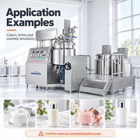 Imberson 300L Homogénéisateur Cosmétique Sous Vide à Cisaillement Élevé pour Production en Lot Pilote