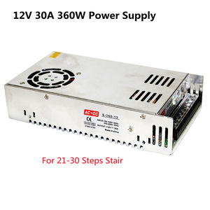 Système de Contrôle d'Éclairage d'Escalier Intelligent Automatique avec 20 Bandes LED, Capteur de Mouvement PIR, Système de Contrôle d'Éclairage d'Escalier LED - Product Image 4