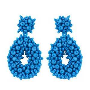 Pendientes de cuentas Miyuki hechos a mano, felicidad artesanal - Product Image 1