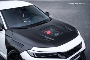 ฝากระโปรงคาร์บอนไฟเบอร์ CMST รุ่น <span class=keywords><strong>B</strong></span> สำหรับ Honda Type-<span class=keywords><strong>R</strong></span> FL5 - Product Image 2