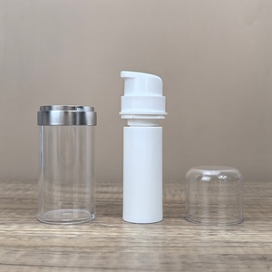 Sérum pour le visage 15 ml, crème, lotion, soin de la peau, emballage rond sans air, flacon vide 30 ml, 50 ml, 100 ml avec pompe - Product Image 3