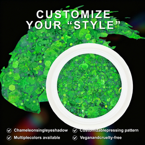 Pó Corporal Holográfico à Prova d'Água com Logo Privado GP, Cosmético Pigmentado Forte, <span class=keywords><strong>Glitter</strong></span> Chunky Duo-chrome - Product Image 5