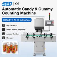Machine de comptage et d'emballage de capsules et pilules en acier inoxydable à 8 canaux, haute précision ±1%