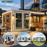 Maison conteneur modulaire extensible fabriquée en Chine pour les camps d'opérations sur le terrain, les casernes de chantier