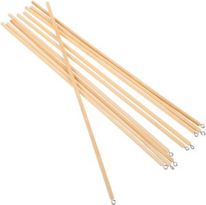 Garneck, 10 Uds., <span class=keywords><strong>palos</strong></span> de Control de marionetas de madera maciza para marionetas de mano, varillas de manipulación artesanales resistentes DIY para rendimiento de marionetas fácil - Product Image 1