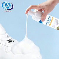 DAAN Waterless Foam Care 200ml Flacon et bouchon en mousse Nettoyant pour chaussures blanches pour baskets et chaussures de sport blanches