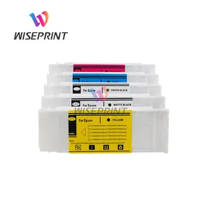 Wiseprint T6941 T6942 T6943 T6944 T6945 Epson T3000 için doldurulabilir mürekkep kartuşu T3200 T3270 T5000 T5070 T5270 T7000 T7070 T7200