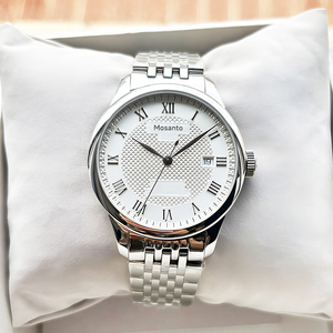 Reloj <span class=keywords><strong>Powermatic</strong></span> 80 OEM/ODM, Reloj de Acero Inoxidable a Prueba de Agua, Diseño Tissots, Relojes de Cuarzo Clásicos de Lujo para Hombre - Product Image 2