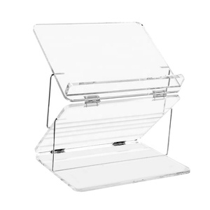Có thể gập lại <span class=keywords><strong>lucite</strong></span> cuốn sách <span class=keywords><strong>Rack</strong></span> hiển thị cho đọc sách kệ sách - Product Image 2