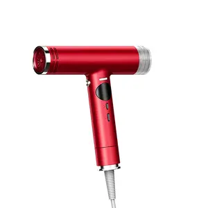 Professional 1800W low noise anion hair dryer LED temperature display lightweight high-speed hair dryer korea