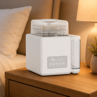 Machine à laver les biberons professionnelle 4 en 1 avec filtre HEPA de qualité médicale et adaptateur secteur universel personnalisé