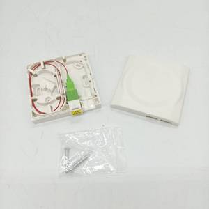 Boîtier PTO 1FO avec pigtail rouge, boîtier de terminaison SCAPC T1 NUE, prise 2FO, ouverture de terminaison fibre optique, connecteur LC SCAPC traversant - Product Image 3