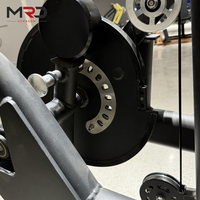 Machine combinée d'extension et de flexion des jambes, réglable, en acier, pour la musculation des jambes en salle de sport