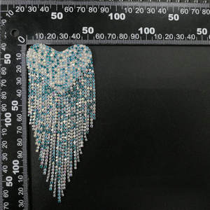 ZSY luxe Punk vent manteau costume bricolage mode gland Badge épaulettes épaule patchs gland perlé épaulette - Product Image 6