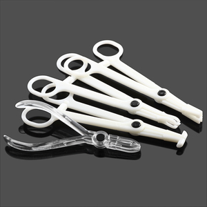 Pince stérilisée jetable professionnelle en acrylique outils de pince pour oreille lèvre nez corps Piercing tatouage Piercing pince pince - Product Image 4