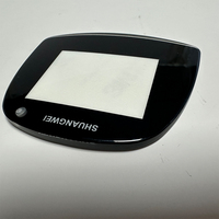 Panel Penutup Kaca Layar Sentuh Tahan Banting Shenzhen Black Silk, Cetak, Tepi 2.5D, untuk Jendela