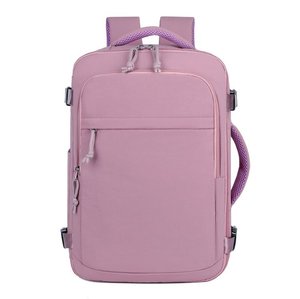 Multi-layer Storage Laptop Bag Expandable Sleeve Pull Rod Business Travel <b>Backpack</b> Short-distance Travel <b>Student</b> Schoolbag - Product Image 6