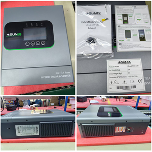 Hybride solaire 48V/220V avec WIFI intégré, 6,5 kVA, 6,5 kW, hors réseau/sur réseau, avec contrôleur MPPT SUX-Ultra 6,5 kW intégré 120 - Product Image 3
