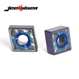 Jeekvisen CNMG120408TF Insertos de torneado de carburo de tungsteno universal CNC Inserto de corte de alto HRC en forma de triángulo Número de modelo CNMG - Product Image 4