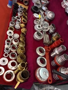 JMFIRE Acoplamiento Storz 150 para extinción de incendios, distribuidor de agua de <span class=keywords><strong>4</strong></span> vías, borde autosellante flexible, aleación de aluminio con recubrimiento en polvo - Product Image 3