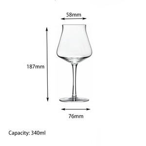 TEKU Tasse à bière fine Super Cool Transparent Crystal Bar <span class=keywords><strong>Verre</strong></span> de dégustation Pinte moderne pour boire du vin et de la bière Logo personnalisé - Product Image 3