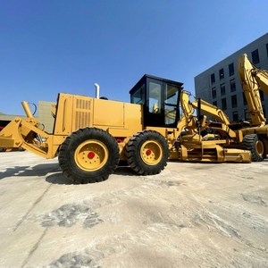 Secondhand <b>CAT</b> <b>Wheel</b> Motor Grader Well-tested Earth-moving Multiple-stock Road-leveling for Overseas Engineering-projects - Product Image 1