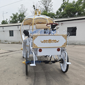Wholesale Price Customized Princess Wedding Pumpkin Horse Carriage Wedding Pumpkin Horse Drawn Carriage Wedding for Sale - Product Image 6