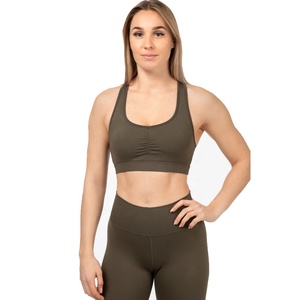 Conjunto Deportivo de Yoga y Gimnasio para Mujer, Hecho a Medida, Elástico en Cuatro Direcciones, 100% Nailon, Soporte Medio, Transpirable, Bra Deportivo para Fitness y Yoga - Product Image 1