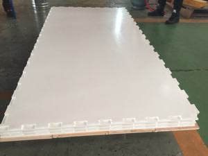 <span class=keywords><strong>Glace</strong></span> synthétique personnalisée de 20 mm d'épaisseur pour patinoire/panneaux de revêtement de sol, <span class=keywords><strong>glace</strong></span> synthétique/<span class=keywords><strong>glace</strong></span> artificielle, patinoire synthétique - Product Image 2