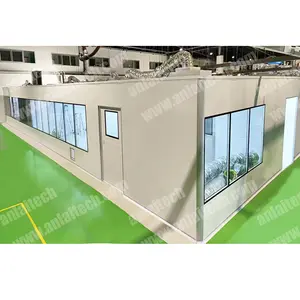 Quarto desinfetado modular livre da poeira do padrão do ISO 14644-1, quartos desinfetados pré-fabricadas