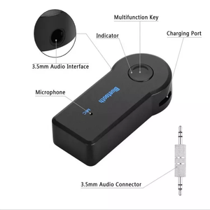 Kit audio et <span class=keywords><strong>musique</strong></span> BT pour <span class=keywords><strong>voiture</strong></span>, vente chaude, nouveau récepteur 3,5 mm BT 4.2, adaptateur émetteur récepteur audio stéréo pour <span class=keywords><strong>voiture</strong></span> et maison - Product Image 4