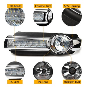 LED-Blinker Tagfahrlicht DRL Front stoßstange Nebels chein werfer für Mitsubishi Pajero 2015 2016 2017 2018 2019 - Product Image 5