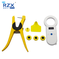 Lector de Etiquetas RFID para Animales, Portátil, USB, 134.2Khz, HDX FDX, para Rastreo e Identificación de Ganado